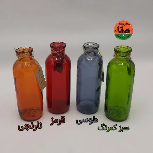 گلدان شیشه رنگی(کد4) گلدان شیشه رنگی(کد4) - Image 1