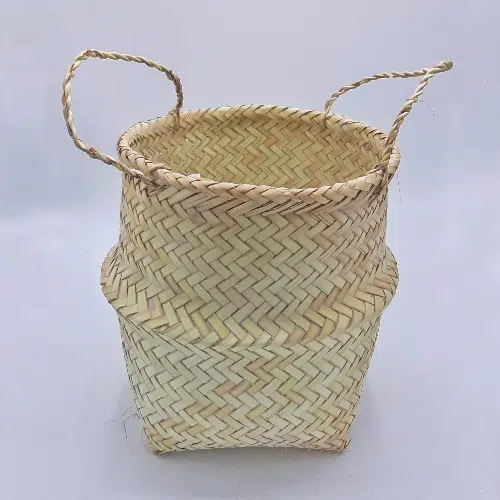 جاگلدونی حصیری دستگیره دار جاگلدونی حصیری دستگیره دار - Image 1