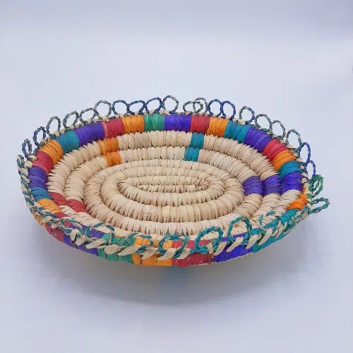 میوه خوری حصیری رنگی میوه خوری حصیری رنگی - Image 1