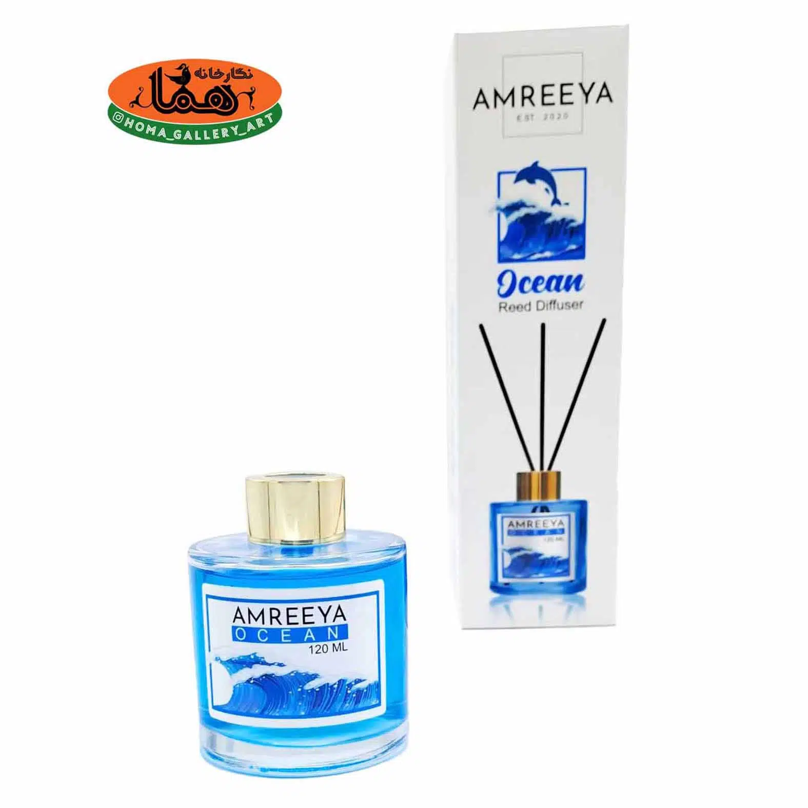 خوشبوکننده کننده هوا آمریا AMREEYA اصلی ترکیه رایحه اوشن (اقیانوس) 120 میلی لیتر خوشبوکننده هوا آمریا AMREEYA اصلی ترکیه رایحه اوشن (اقیانوس) 120 میلی لیتر - Image 1