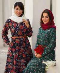 پیراهن زنانه الیاف طبیعی پنبه